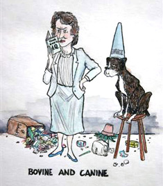 Cartoon by Darvid Meyer