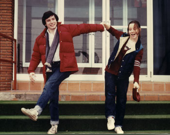 David and Beth hamming it up